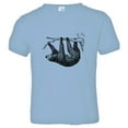 thumbnail image 1 of PleaseMeTees™ Toddler Sloth Zoo Animal Live Slow Drawing Sketch HQ Tee, 1 of 1
