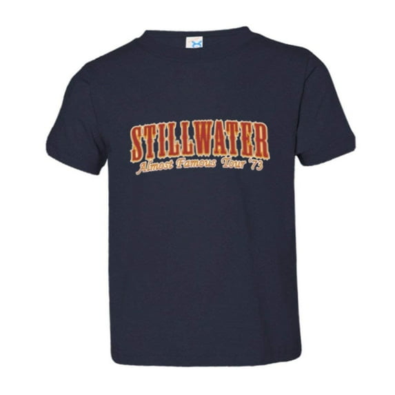 PleaseMeTees™ Toddler Stillwater Almost Famous Tour Name Logo HQ Tee