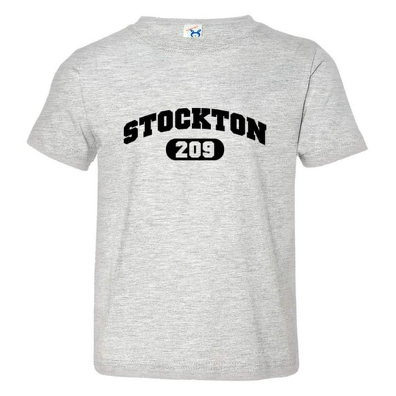 PleaseMeTees™ Toddler Stockton 209 MMA Area Code California HQ Tee