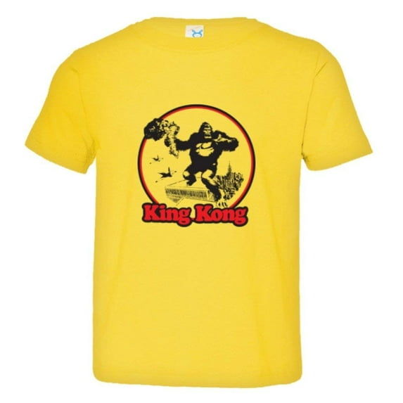 PleaseMeTees™ Toddler Vintage King Kong Empire State Building Top HQ Tee