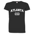 thumbnail image 1 of PleaseMeTees™ Womens Atlanta 404 Area Code Distressed HQ Tee, 1 of 1
