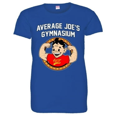 PleaseMeTees™ Womens Average Joe's Gymnasium Dodgeball Logo HQ Tee