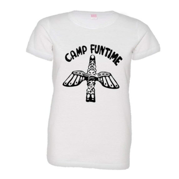 PleaseMeTees™ Womens Blondie Camp Funtime Play Famous Distressed HQ Tee