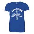 thumbnail image 1 of PleaseMeTees™ Womens Blondie Camp Funtime Play Famous Distressed HQ Tee, 1 of 1