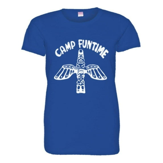 PleaseMeTees™ Womens Blondie Camp Funtime Play Famous Distressed HQ Tee