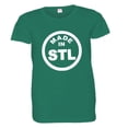 thumbnail image 1 of PleaseMeTees™ Womens Born Made In ST Louis MO Missouri Logo Label HQ Tee, 1 of 1