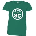 thumbnail image 1 of PleaseMeTees™ Womens Born Made In South Carolina SC Logo Label HQ Tee, 1 of 1