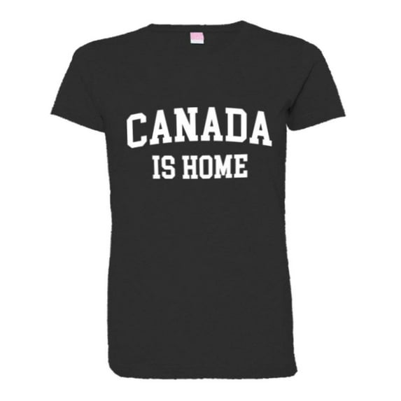 PleaseMeTees™ Womens Canada Is Home Born In From Cannuck HQ Tee