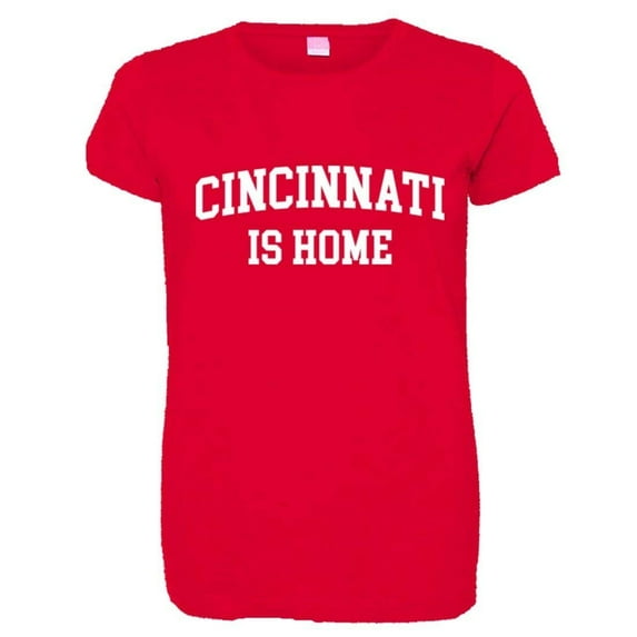 PleaseMeTees™ Womens Cincinnati Ohio Is Home Born In From HQ Tee