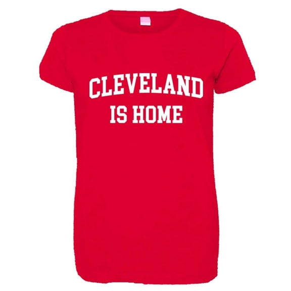 PleaseMeTees™ Womens Cleveland Ohio Is Home Born In From HQ Tee