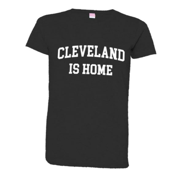PleaseMeTees™ Womens Cleveland Ohio Is Home Born In From HQ Tee