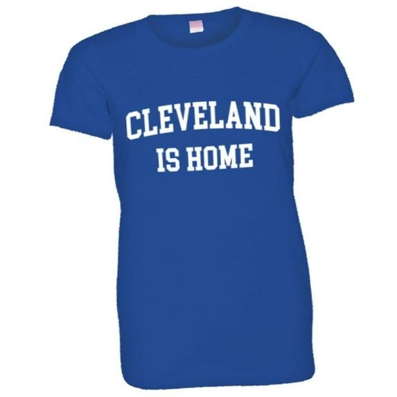 PleaseMeTees™ Womens Cleveland Ohio Is Home Born In From HQ Tee