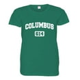 thumbnail image 1 of PleaseMeTees™ Womens Columbus 614 CBUS Area Code Distressed HQ Tee, 1 of 1