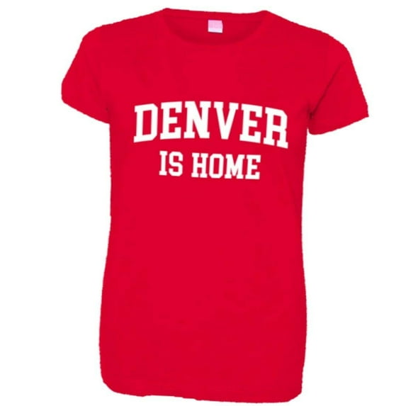PleaseMeTees™ Womens Denver Colorado CO Is Home Born In From HQ Tee