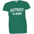 thumbnail image 1 of PleaseMeTees™ Womens Detroit Michigan Is Home Born In From Go Blue Tee, 1 of 1