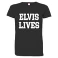 thumbnail image 1 of PleaseMeTees™ Womens Elvis Lives Presley Is Alive HQ Tee, 1 of 1