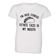 thumbnail image 1 of PleaseMeTees™ Womens Fitness Fit This Taco Into My Mouth Distressed HQ Tee, 1 of 1