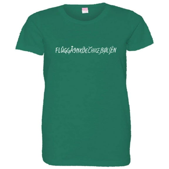 PleaseMeTees Womens Fluggaenkoechiebolsen Eurotrip Vander Safe Word Tee Kel