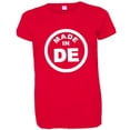 thumbnail image 1 of PleaseMeTees™ Womens From Born Made In Delaware DE Logo Label HQ Tee, 1 of 1