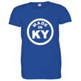 thumbnail image 1 of PleaseMeTees™ Womens From Born Made In Kentucky KY Logo Label HQ Tee, 1 of 1