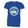 thumbnail image 1 of PleaseMeTees™ Womens From Born Made In Maine Me Logo Label Tag HQ Tee, 1 of 1