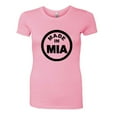 thumbnail image 1 of PleaseMeTees™ Womens From Born Made In Miami FL Florida Logo Label Tee, 1 of 1