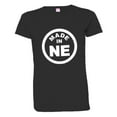 thumbnail image 1 of PleaseMeTees™ Womens From Born Made In Nebraska NE Logo Label HQ Tee, 1 of 1