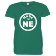 thumbnail image 1 of PleaseMeTees™ Womens From Born Made In Nebraska NE Logo Label HQ Tee, 1 of 1