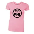 thumbnail image 1 of PleaseMeTees™ Womens From Born Made In Philadelphia PA Logo Label HQ Tee, 1 of 1