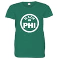thumbnail image 1 of PleaseMeTees™ Womens From Born Made In Philadelphia PA Logo Label HQ Tee, 1 of 1