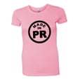 thumbnail image 1 of PleaseMeTees™ Womens From Born Made In Puerto Rico PR Logo Label HQ Tee, 1 of 1