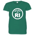 thumbnail image 1 of PleaseMeTees™ Womens From Born Made In Rhode Island RI Logo Label HQ Tee, 1 of 1
