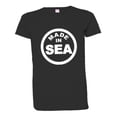 thumbnail image 1 of PleaseMeTees™ Womens From Born Made In Seattle WA State Logo Label HQ Tee, 1 of 1