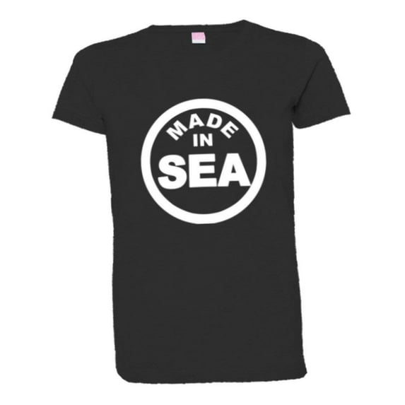 PleaseMeTees™ Womens From Born Made In Seattle WA State Logo Label HQ Tee