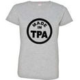 thumbnail image 1 of PleaseMeTees™ Womens From Born Made In Tampa FL Florida Logo Label HQ Tee, 1 of 1