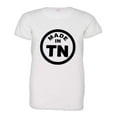 thumbnail image 1 of PleaseMeTees™ Womens From Born Made In Tennessee TN Logo Label HQ Tee, 1 of 1