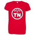 thumbnail image 1 of PleaseMeTees™ Womens From Born Made In Tennessee TN Logo Label HQ Tee, 1 of 1