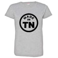 thumbnail image 1 of PleaseMeTees™ Womens From Born Made In Tennessee TN Logo Label HQ Tee, 1 of 1
