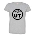 thumbnail image 1 of PleaseMeTees™ Womens From Born Made In Utah UT Logo Label Tag HQ Tee, 1 of 1