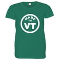 thumbnail image 1 of PleaseMeTees™ Womens From Born Made In Vermont VT Logo Label HQ Tee, 1 of 1