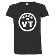 thumbnail image 1 of PleaseMeTees™ Womens From Born Made In Vermont VT Logo Label HQ Tee, 1 of 1