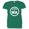thumbnail image 1 of PleaseMeTees™ Womens From Born Made In Washington WA Logo Label HQ Tee, 1 of 1