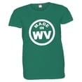 thumbnail image 1 of PleaseMeTees™ Womens From Born Made In West Virginia WV Logo Label Tee, 1 of 1