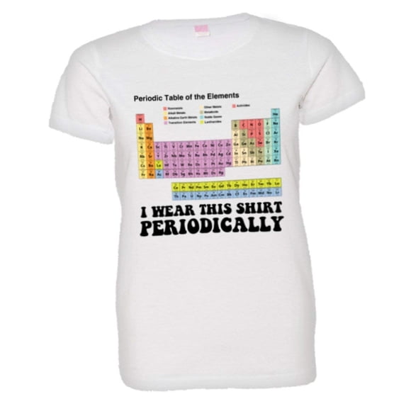 PleaseMeTees™ Womens I Wear This Shirt Periodically HQ Tee