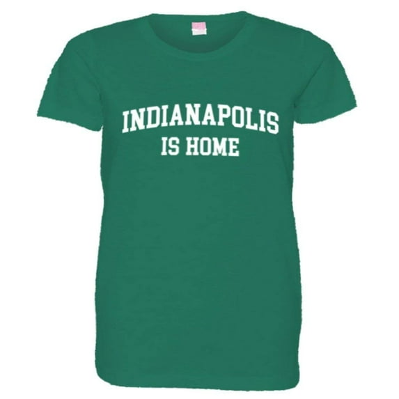 PleaseMeTees™ Womens Indianapolis Indy Is Home Born In From HQ Tee