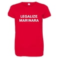 thumbnail image 1 of PleaseMeTees™ Womens Legalize Marinara Sauce Classic Meat HQ Tee, 1 of 1