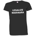 thumbnail image 1 of PleaseMeTees™ Womens Legalize Marinara Sauce Classic Meat HQ Tee, 1 of 1