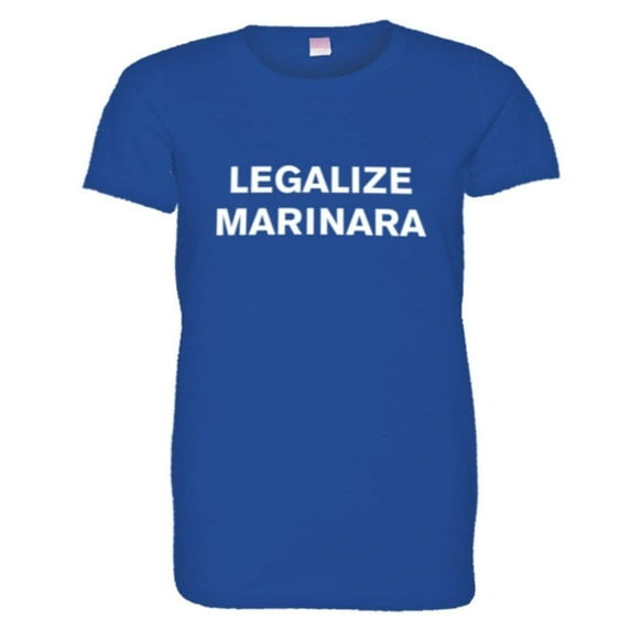 PleaseMeTees™ Womens Legalize Marinara Sauce Classic Meat Tee