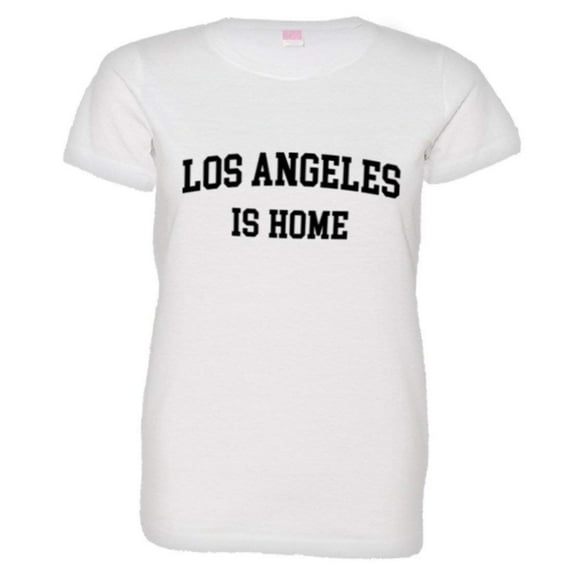 PleaseMeTees™ Womens Los Angeles California Is Home Born In From HQ Tee