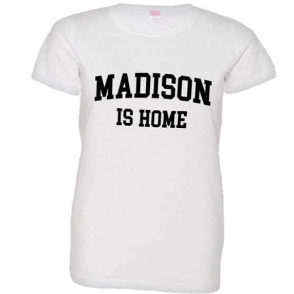PleaseMeTees™ Womens Madison Wisconsin Is Home Born In From Badgers HQ Tee